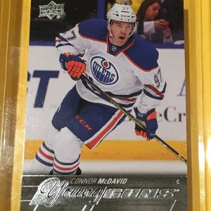 Connor McDavid Young Guns Rookie Card #201 Upper Deck