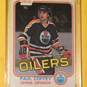 Paul Coffey Rookie Card #111 O-Pee-Chee 1981-82 Edmonton Oilers