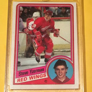 Steve Yzerman Rookie Card O-Pee-Chee #67