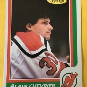 Alain Chevrier Rookie Card 1986-87 O-Pee-Chee #225