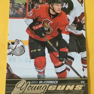 Max McCormick Young Guns Rookie Card 2015-16 #476