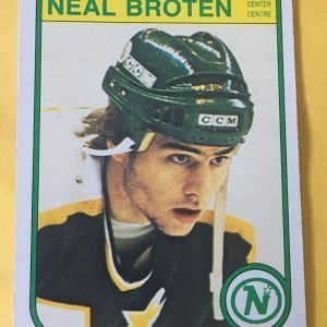 Neal Broten Rookie Card 1982/83 OPeeChee #164 Minnesota North Stars